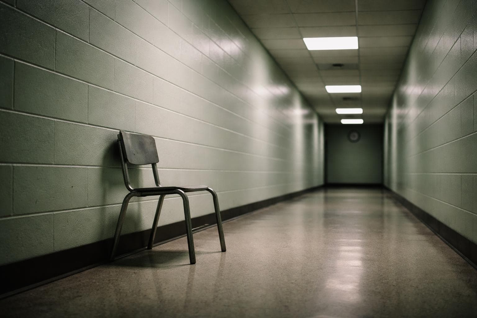 An interior photo of the Miami Correctional Facility